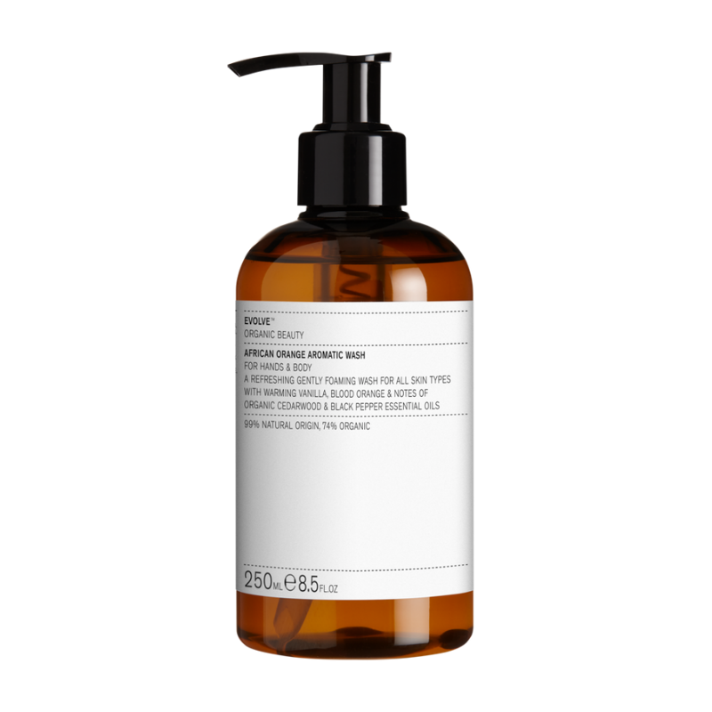 african orange aromatic wash